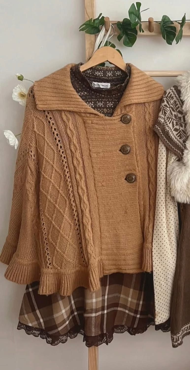 모리노가토 대장케이프 세트 가을빈티지걸 모리걸세트 상품이미지1