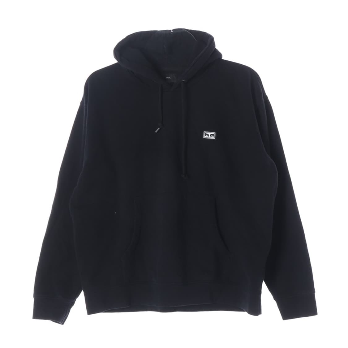OBEY 스몰 박스로고 블랙 후드티 XL 상품이미지1