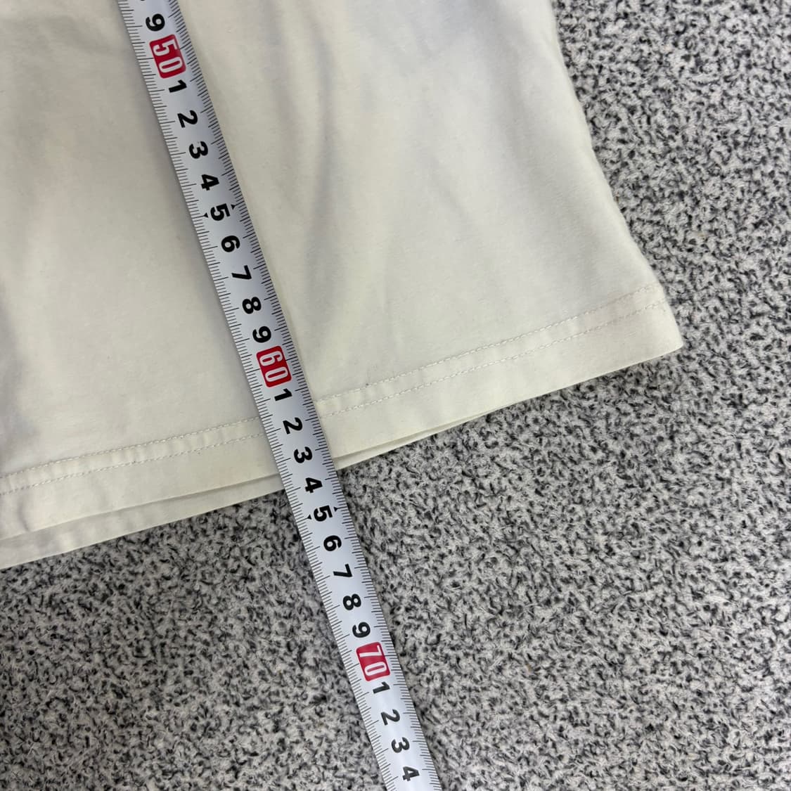실측 VINTAGE 남성 고급 반팔 티셔츠 0420J 상품이미지8