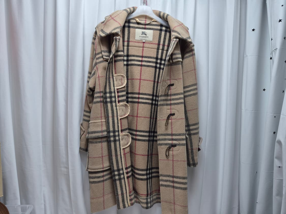 Burberry 버버리 노바체크 떡보기 모직코트 (48) 상품이미지5