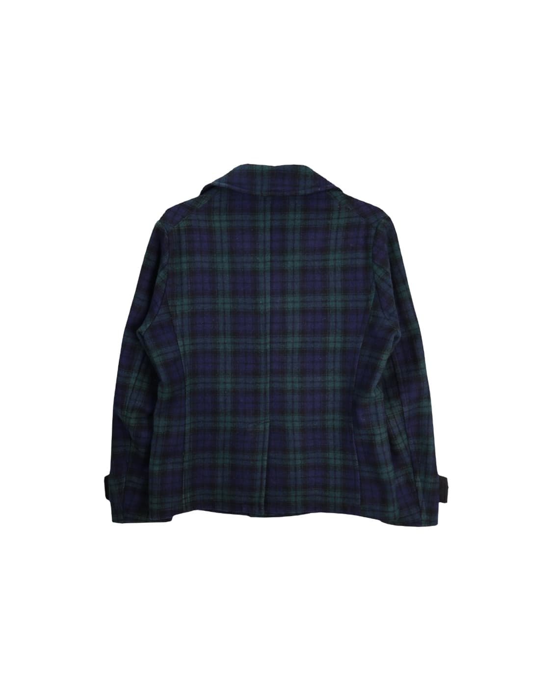 Jpn Wool Check Double-Breasted Coat 상품이미지5