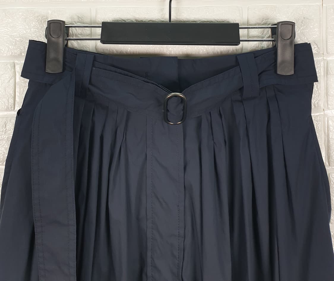 [26]시스템 벨티드 플레어 롱 스커트 상품이미지4