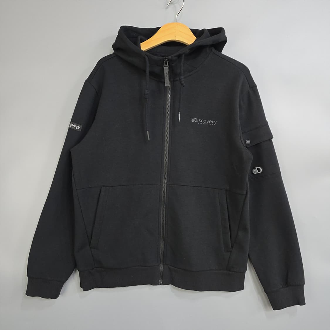 디스커버리 익스페디션 블랙 후드집업 100 상품이미지1