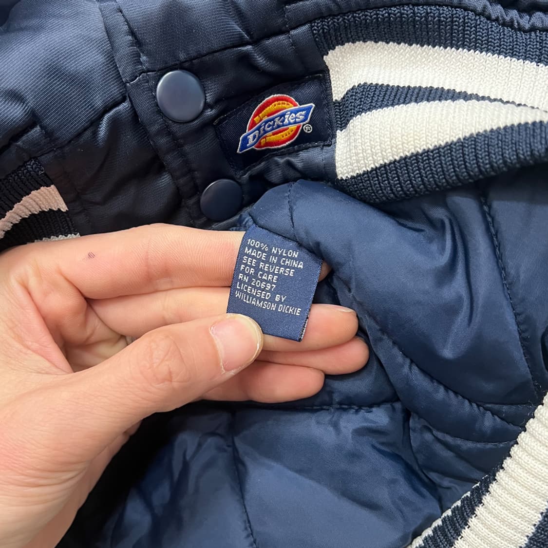 디키즈 베이스볼 스타디움 바시티 자켓 L 상품이미지4