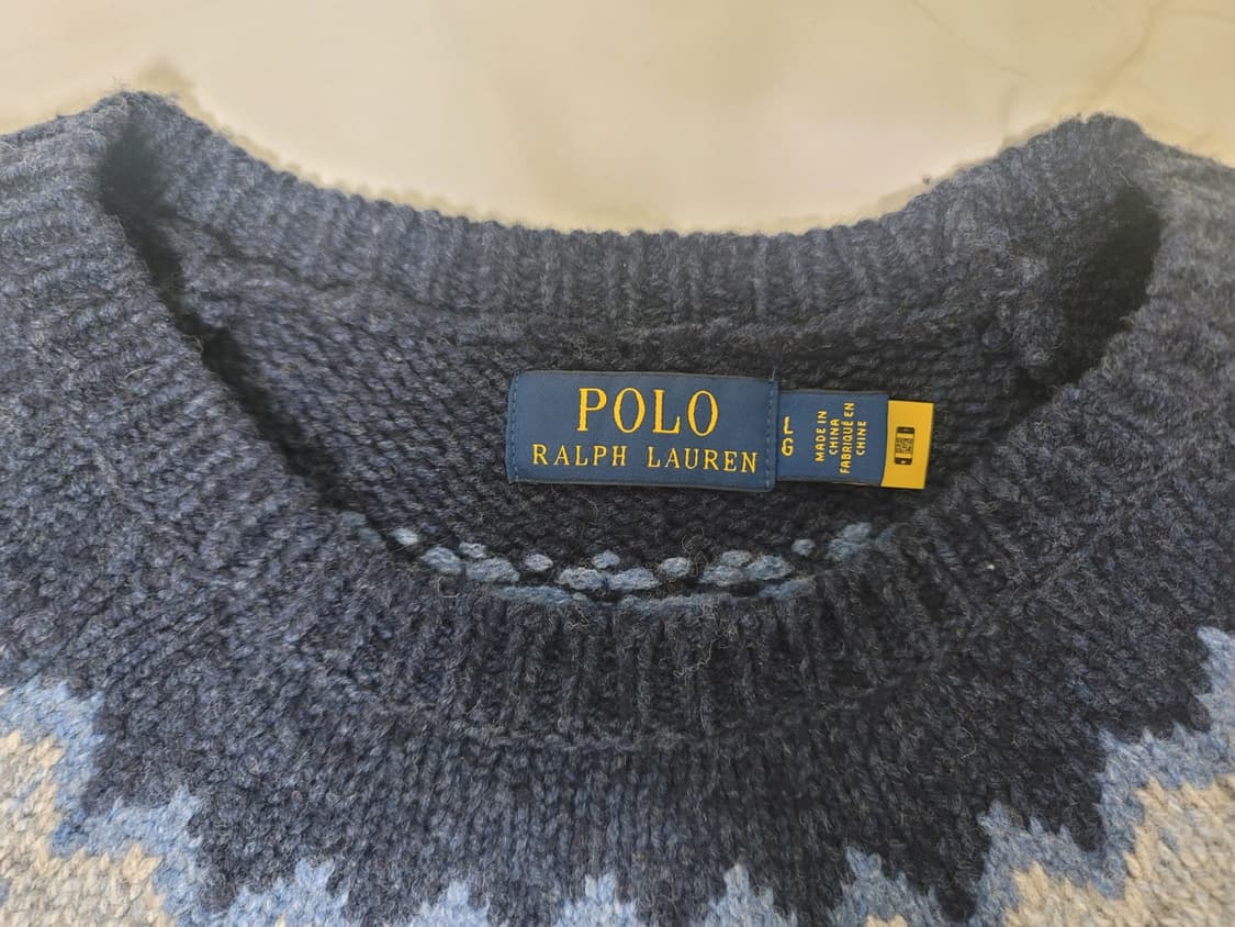 폴로랄프로렌 남성 페어아일 울 니트스웨터 상품이미지8