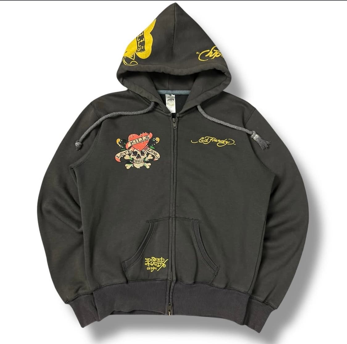 에드하디 큐빅 후드집업 상품이미지3