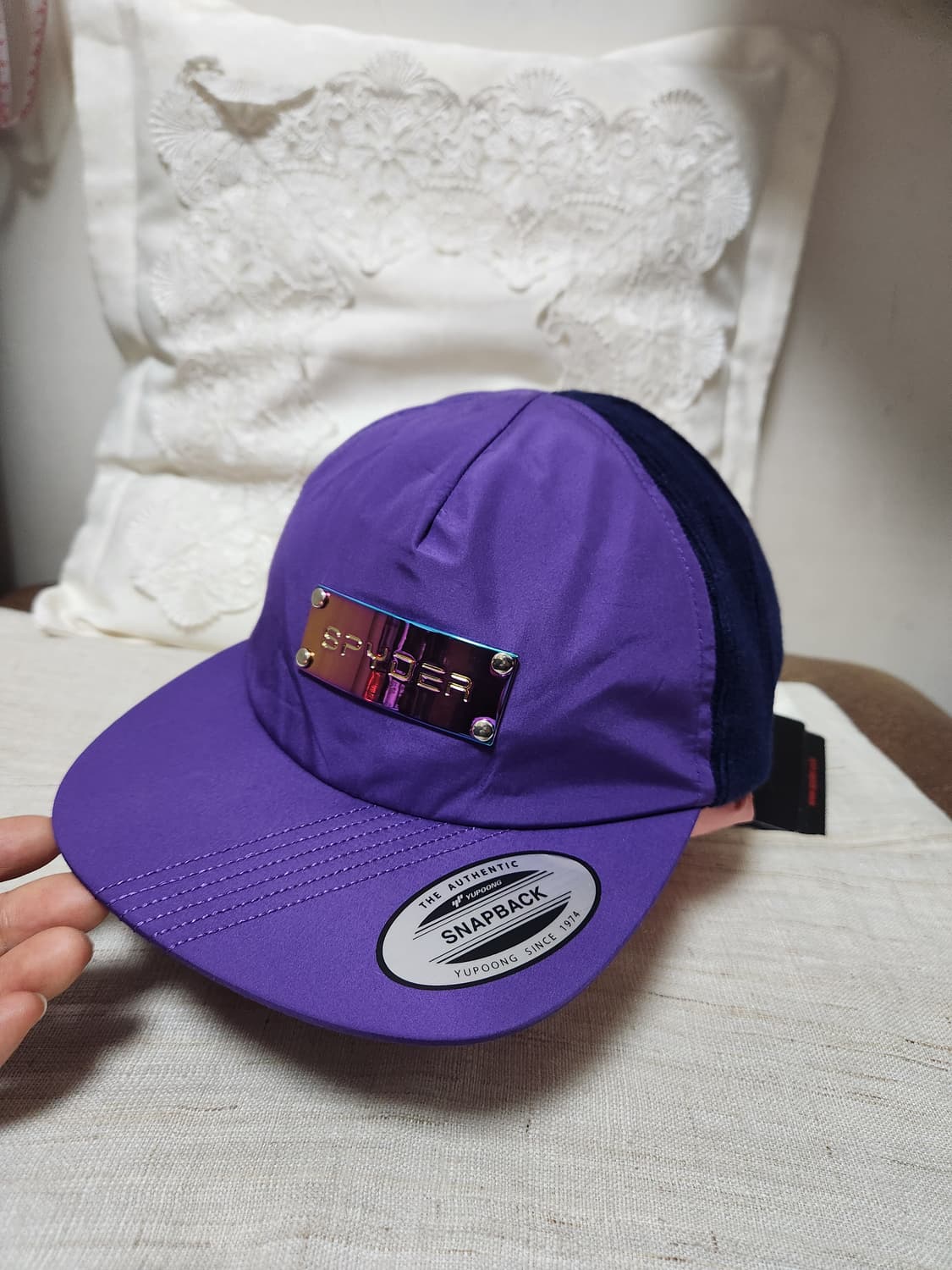 (새상품)스파이더 스냅백 프리 상품이미지1