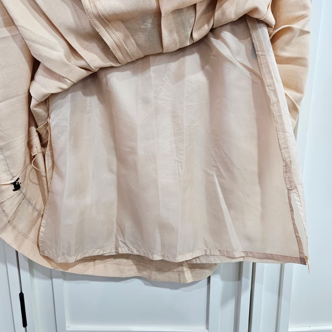 리본 포인트 플레어 스커트 상품이미지6