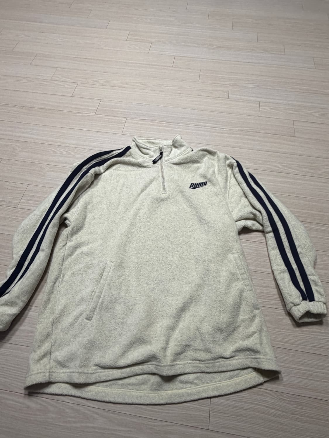 푸마 빈티지 반집업 후리스 상품이미지2