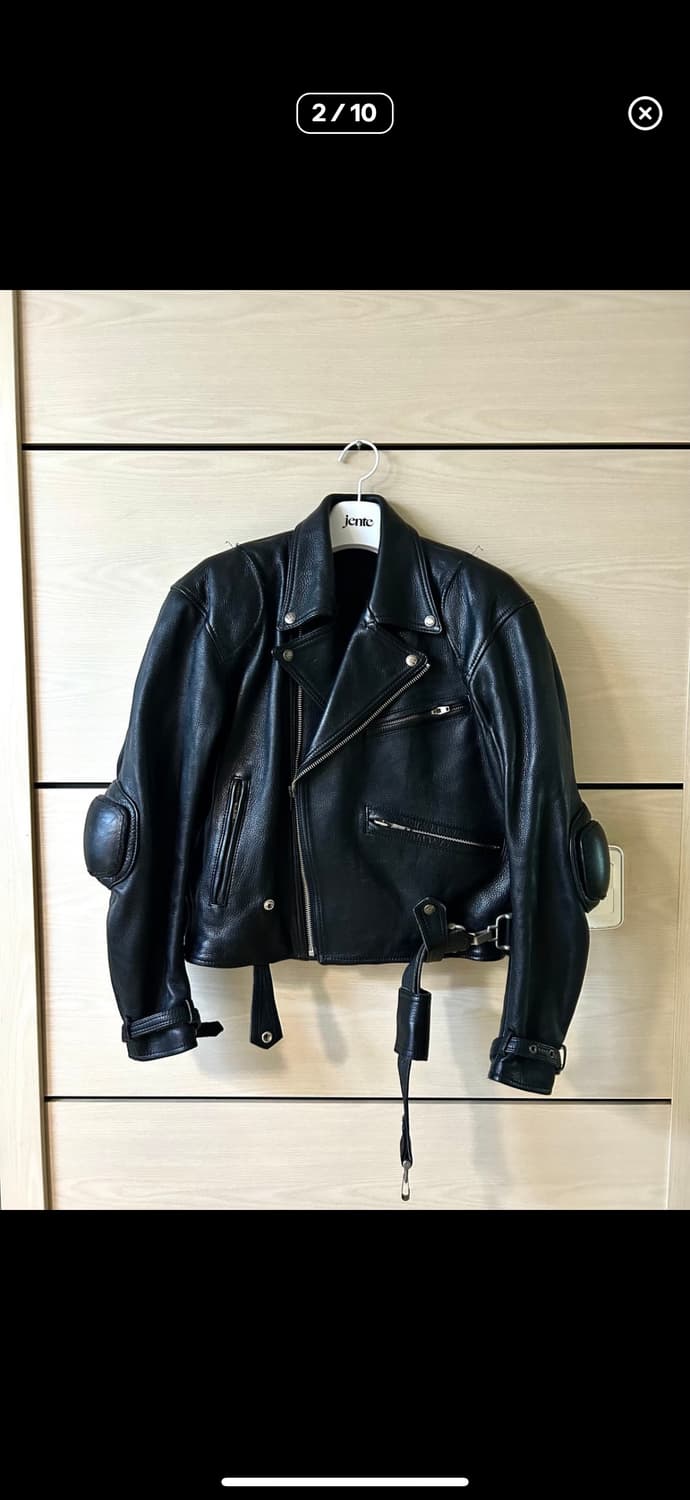 Heavy Biker Cow Leather Jacket 레더 자켓 상품이미지1