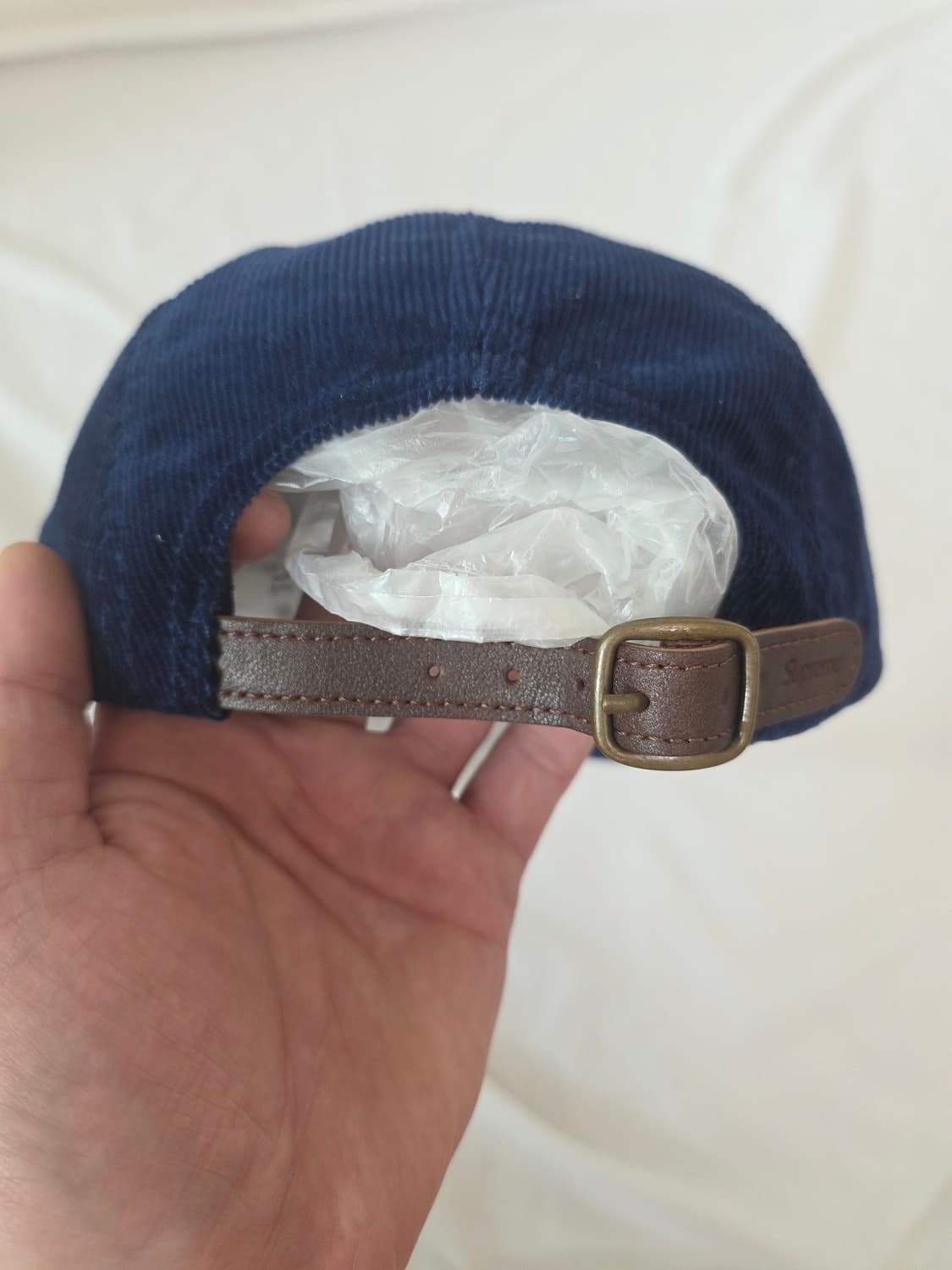 슈프림 코듀로이 캠프캡 네이비 상품이미지2