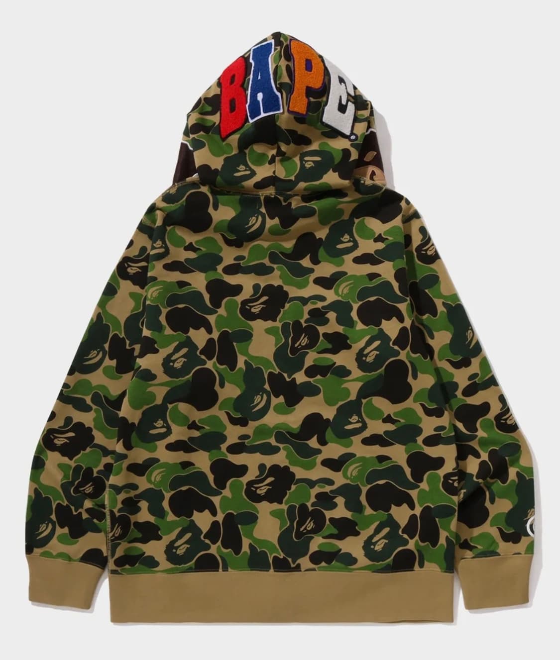 베이프 후드집업 Bape 카모 풀집 후드티 L사이즈 상품이미지4