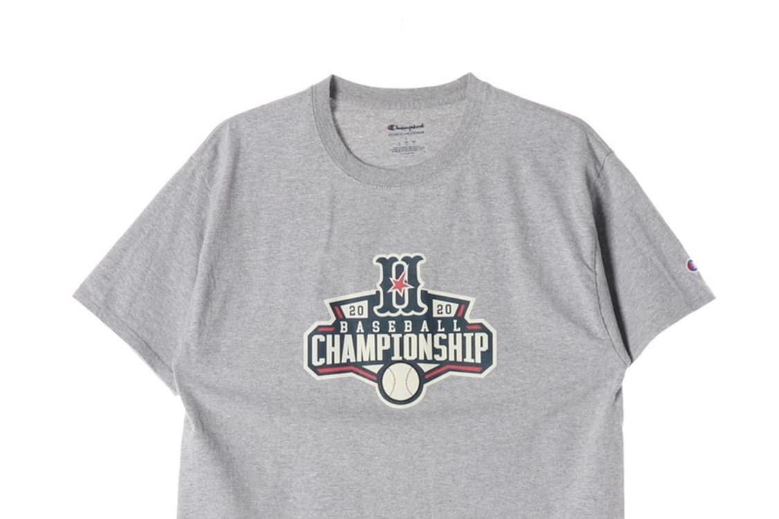챔피온 베이스볼 챔피언쉽 반팔티 L 상품이미지3