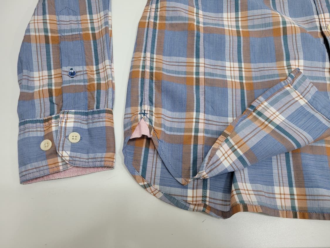 Series 시리즈 코튼 체크 셔츠 / 남 95 BL (추천 S)
z4b 상품이미지5