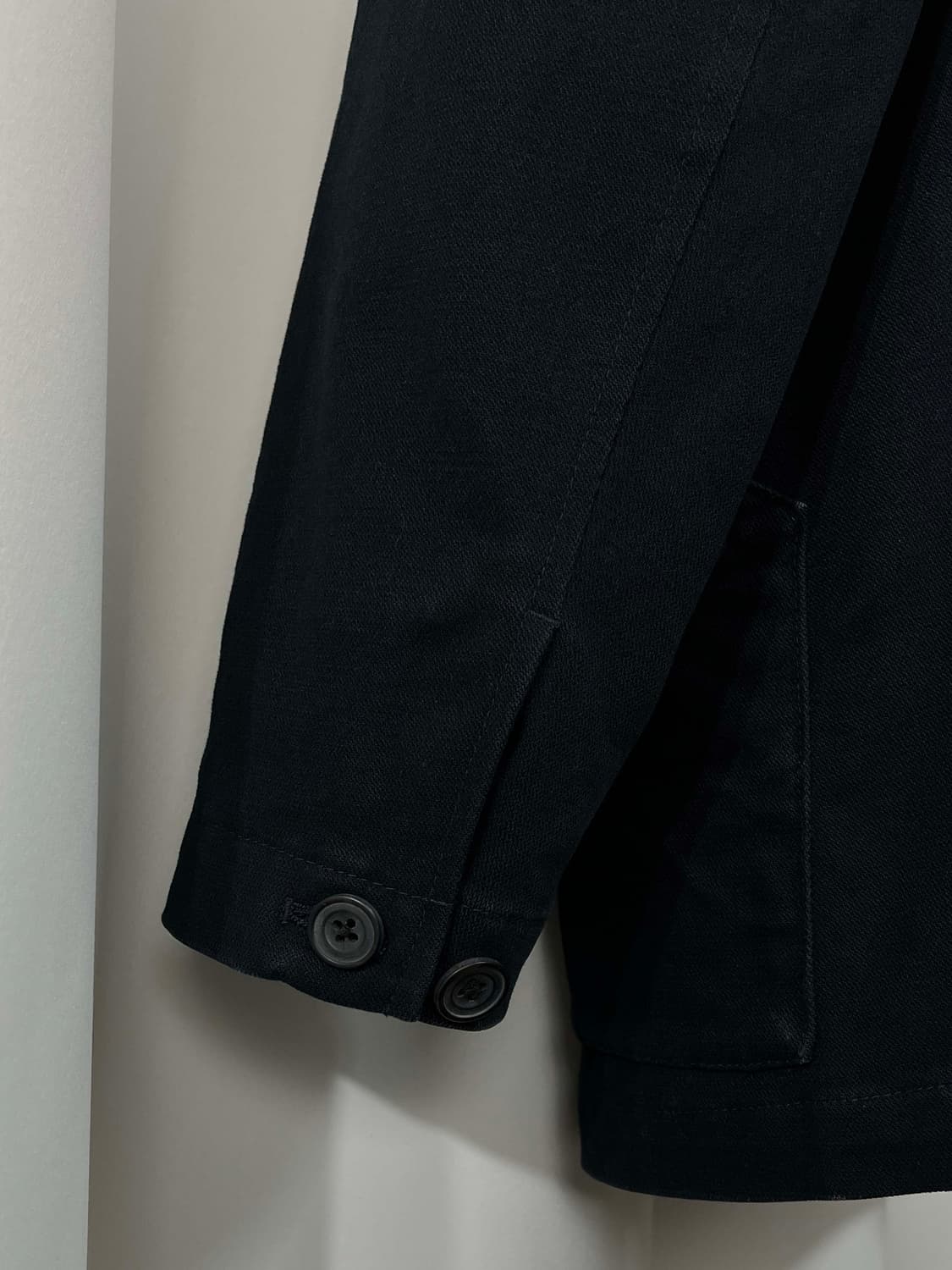 80's 챕스 랄프로렌 블랙 코튼트윌 헌팅 카코트 초어자켓 상품이미지9