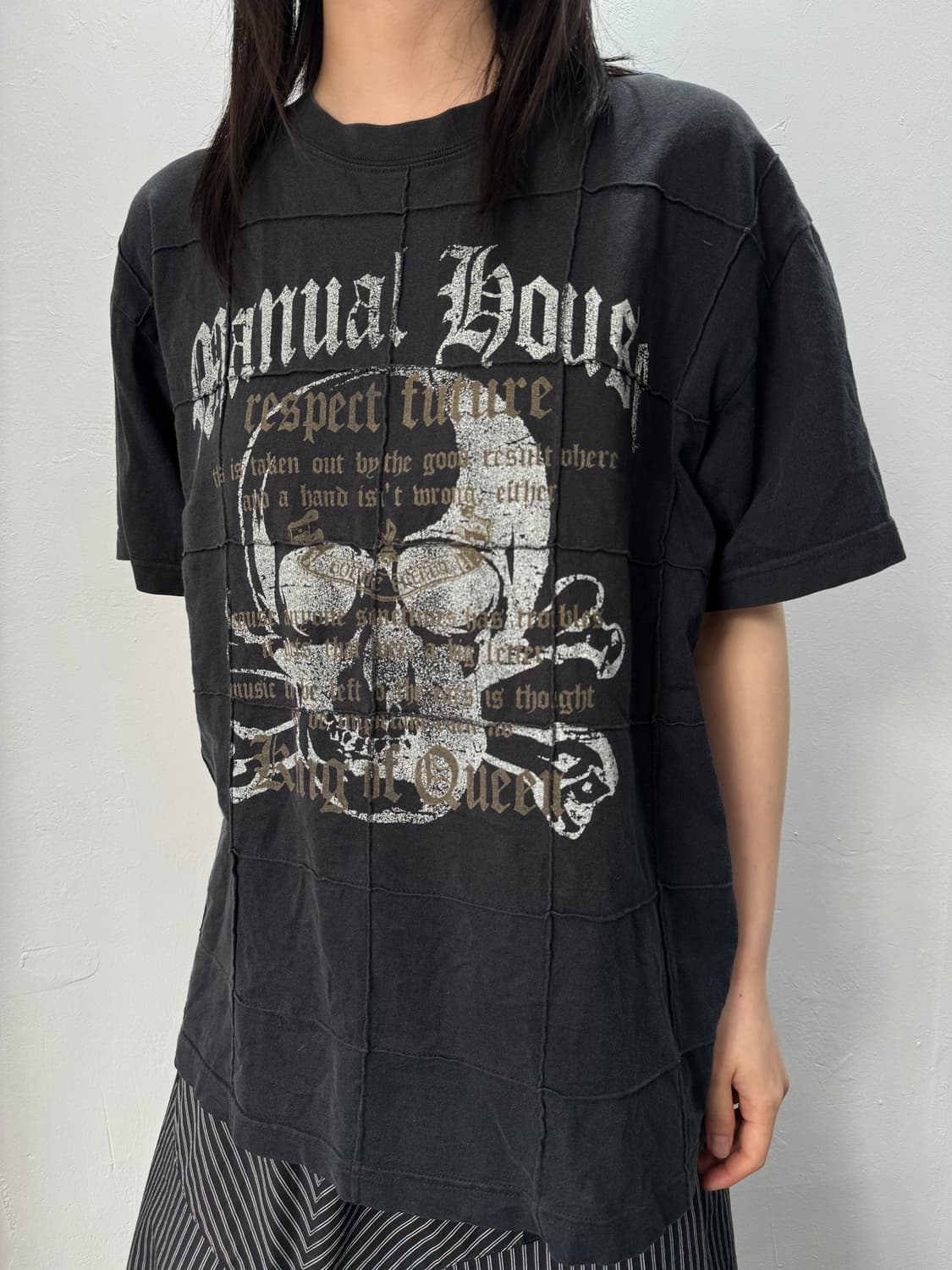 skull printing top 상품이미지4