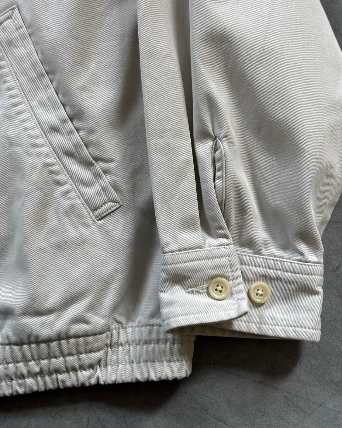 Polo 폴로 랄프로렌 연그레이컬러 코튼 헤링턴 자켓  상품이미지4