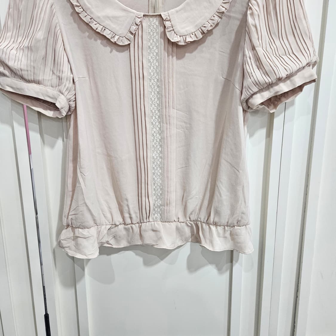 프릴 카라 블라우스 상품이미지3