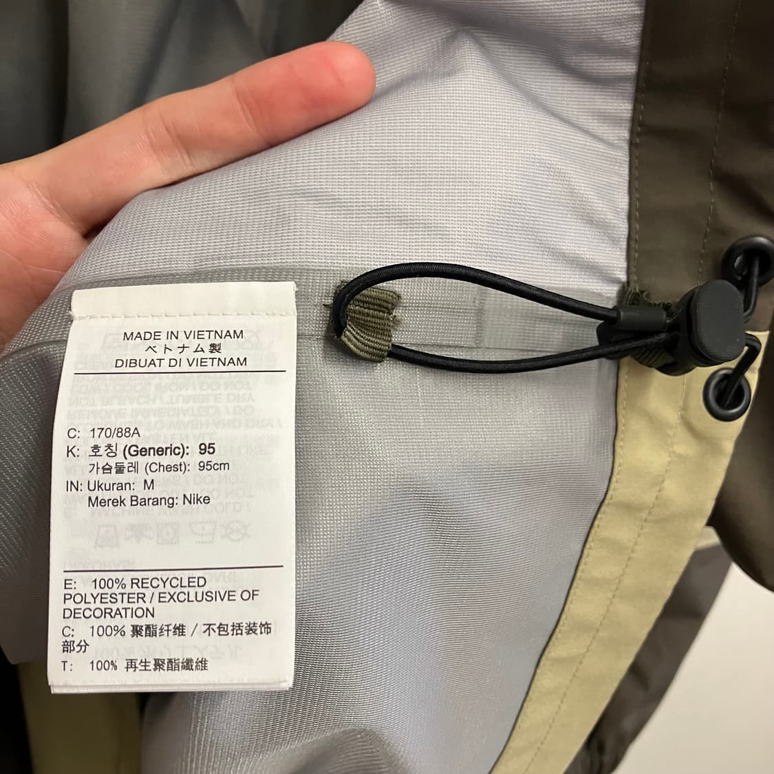 나이키acg 고어텍스 자켓 카키 상품이미지5