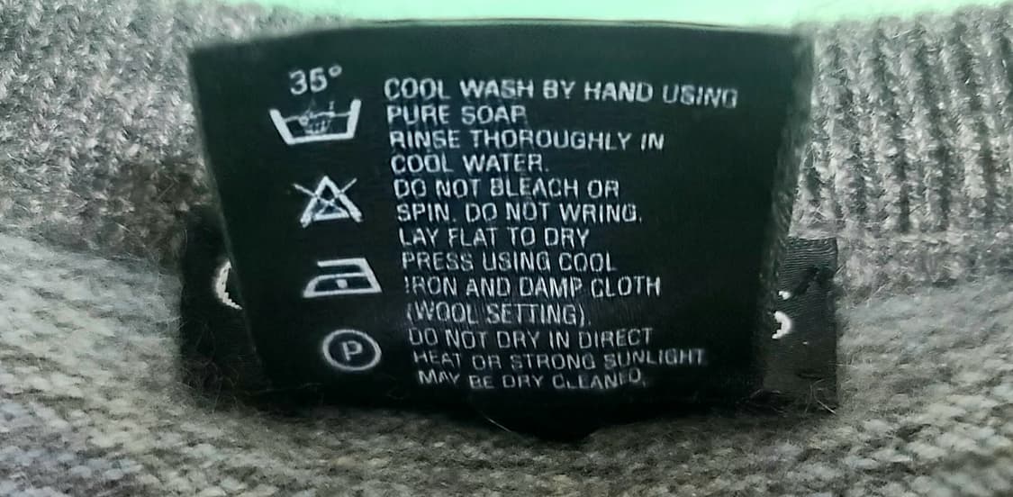 Clan Douglas 스코틀랜드산 캐시미어 95% 블록체크 니트 상품이미지8