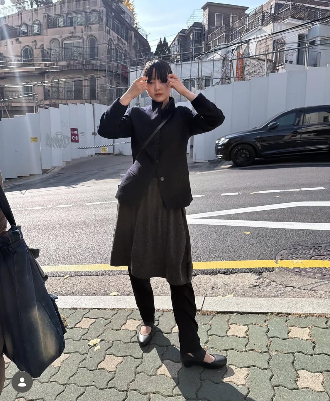 에옹쓰 Ka half coat 상품이미지2