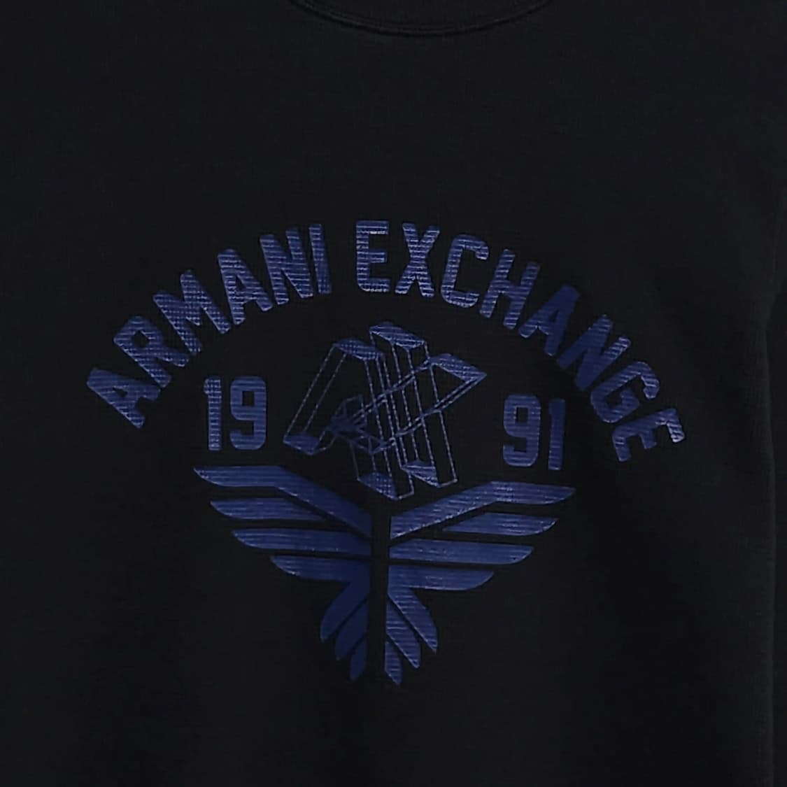 여성44~55)Armani 아르마니 익스체인지 블랙 와플 니트 상품이미지2