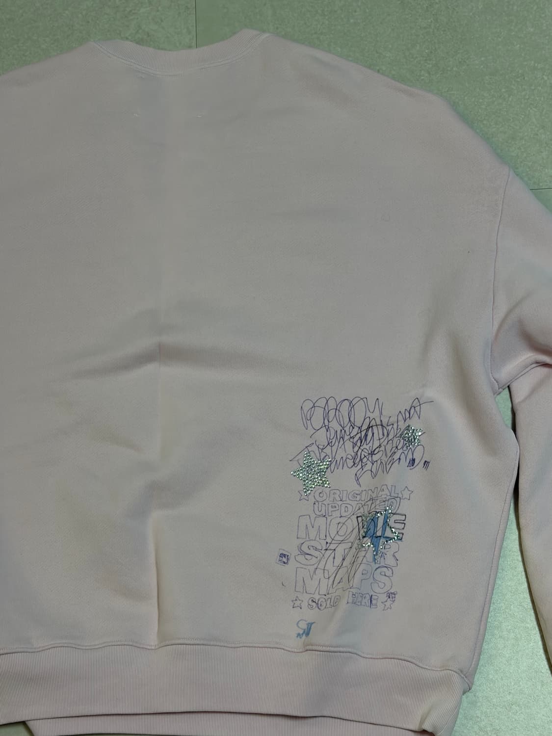 팔리 비즈 맨투맨 XL 상품이미지2