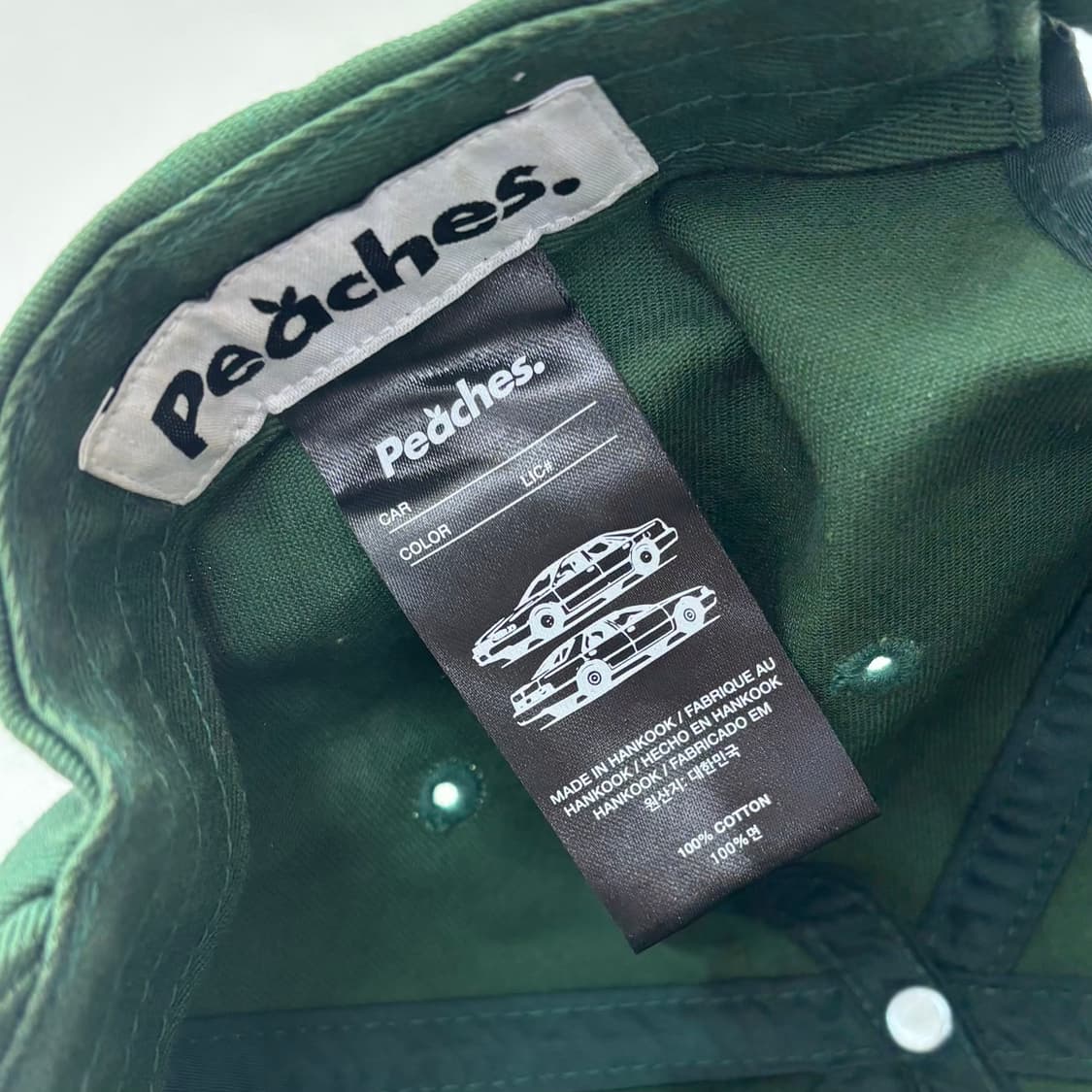 피치스(Peaches.) 로고 캡 상품이미지4