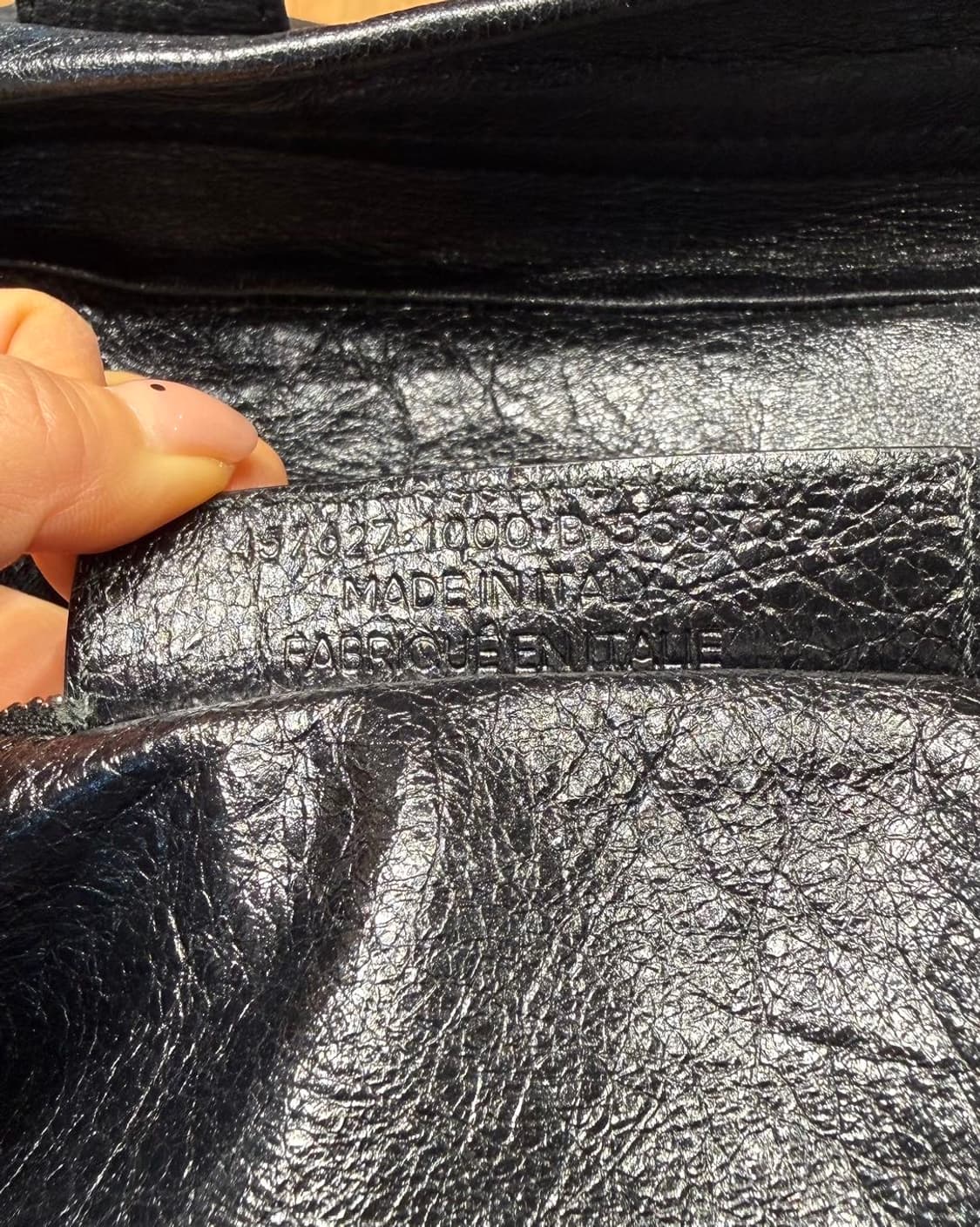 발렌시아가 블랙 캐리 쇼퍼 토트백  상품이미지9