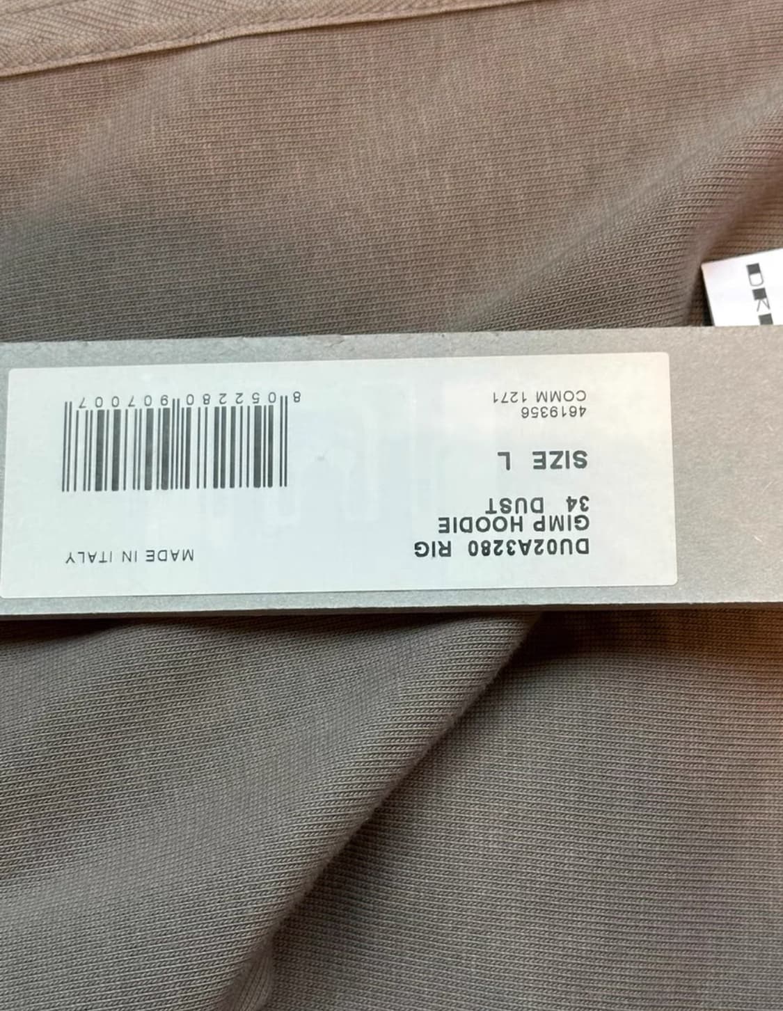 릭오웬스 다크쉐도우 더스트 후드집업 상품이미지2