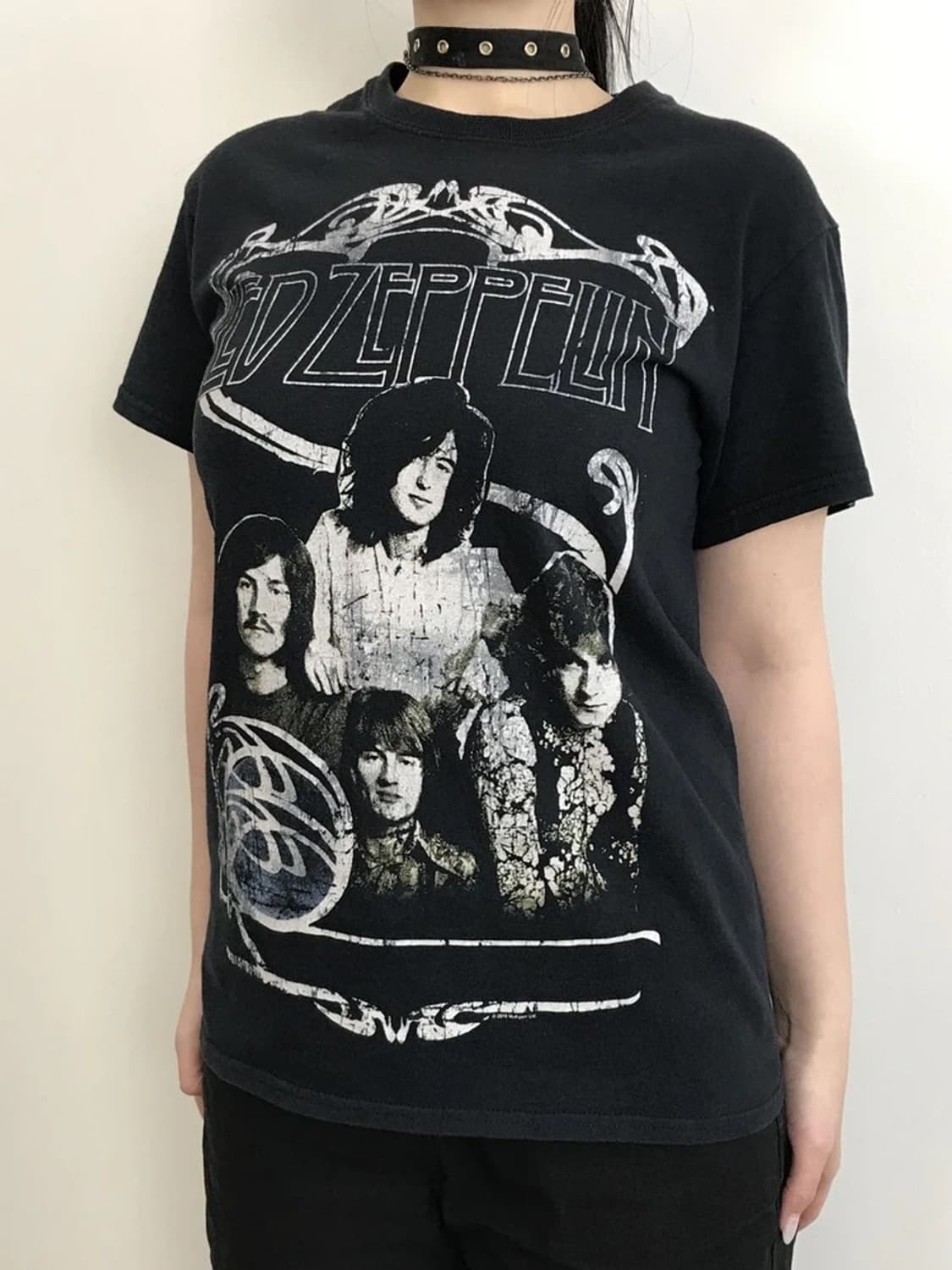 Led Zeppelin Graphic Band T Shirt Black 상품이미지2