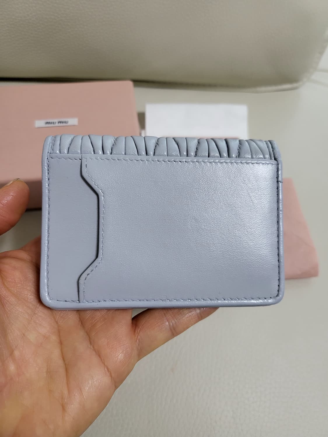 미우미우 카드지갑 정품  상품이미지3