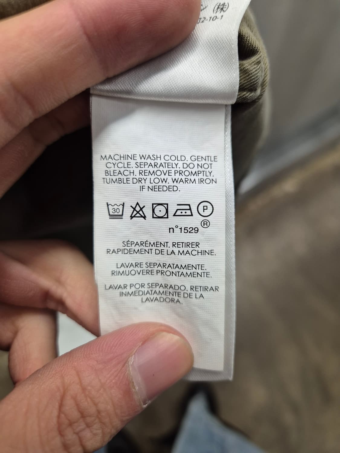 랄프로렌 카키색 RELAXED FIT 셔츠 상품이미지8