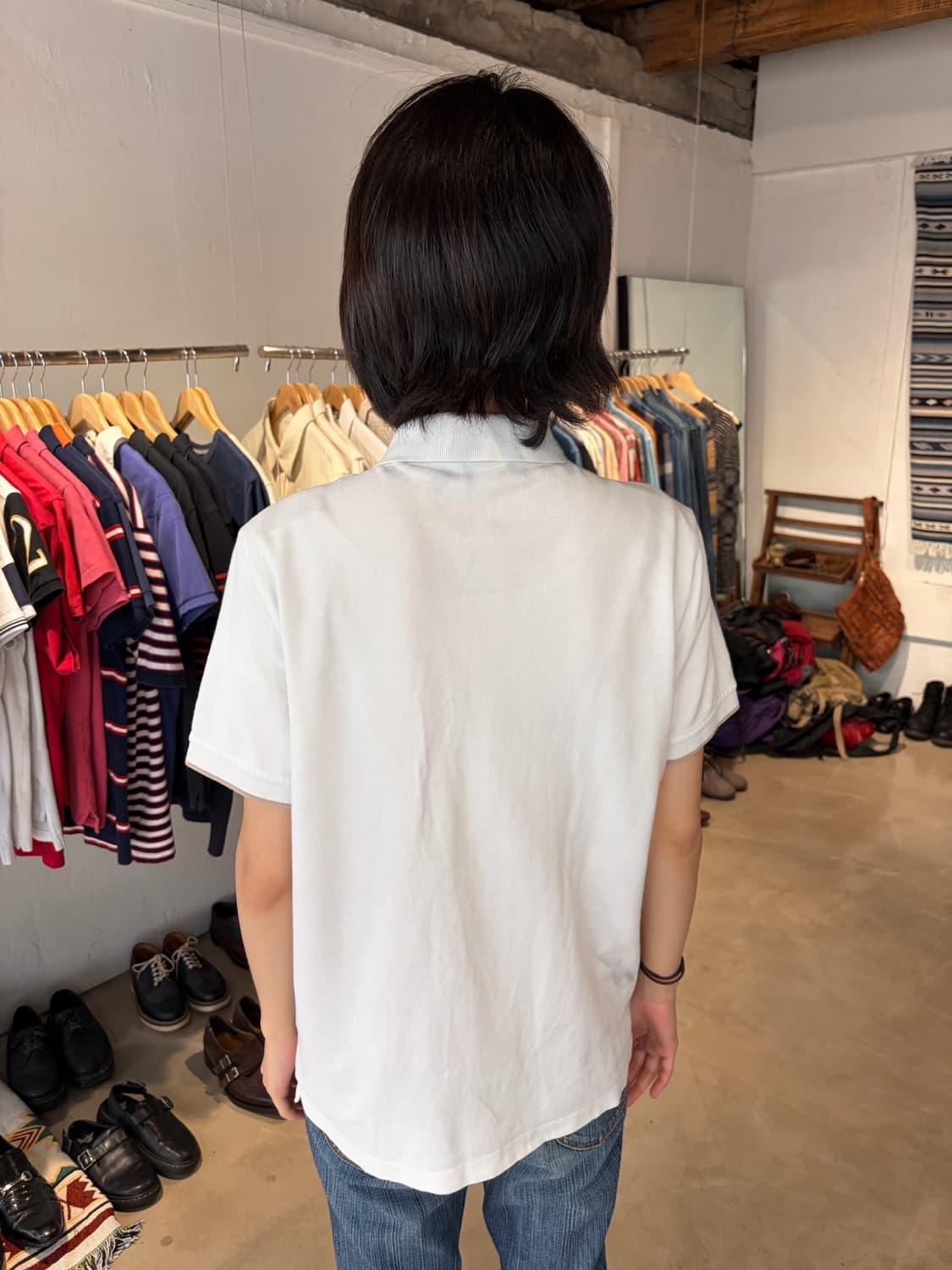Massimo Dutti 카라 반팔 티셔츠 M 상품이미지4