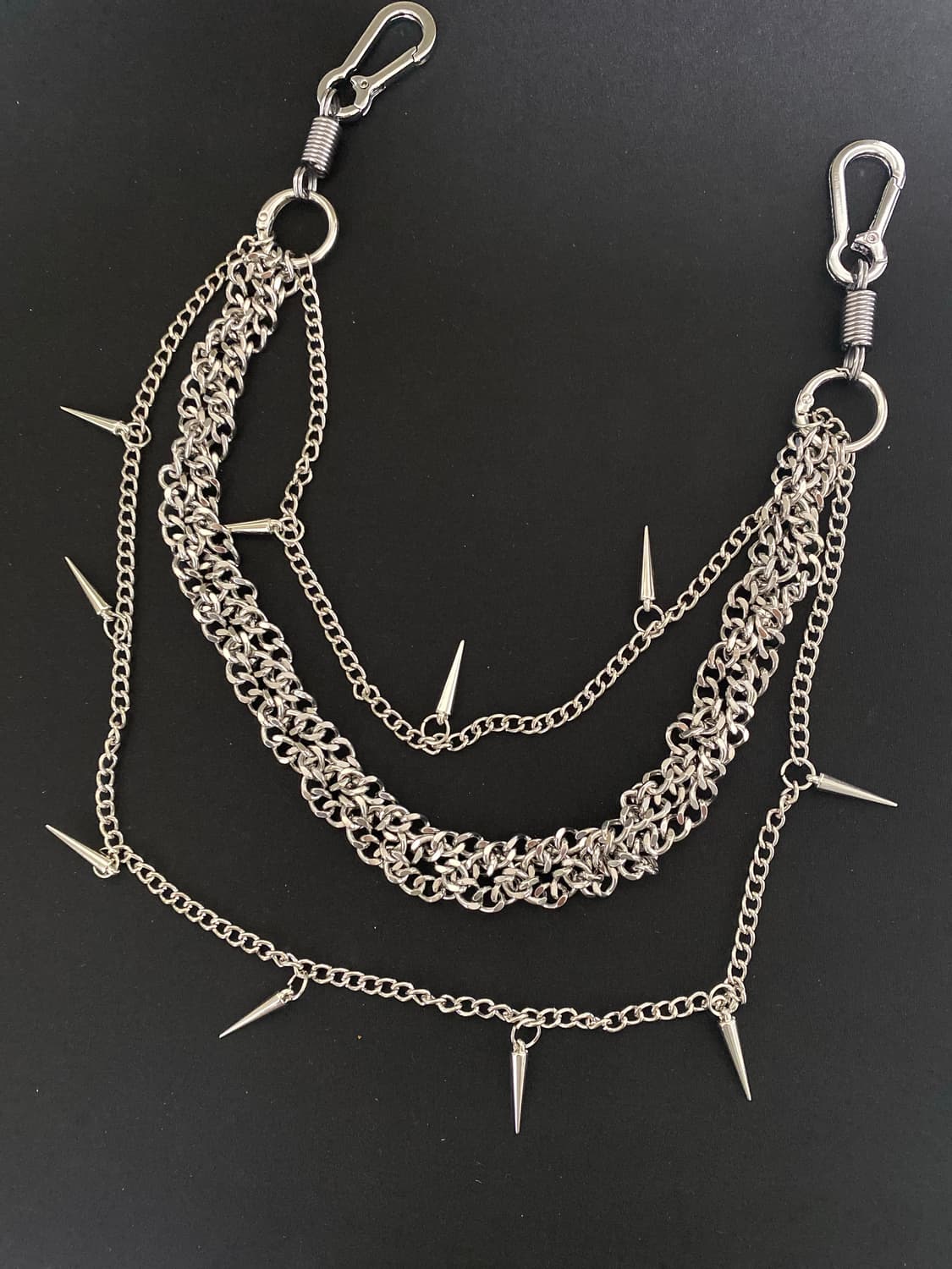 트리플 멀티 레이어 팬츠 체인 상품이미지3