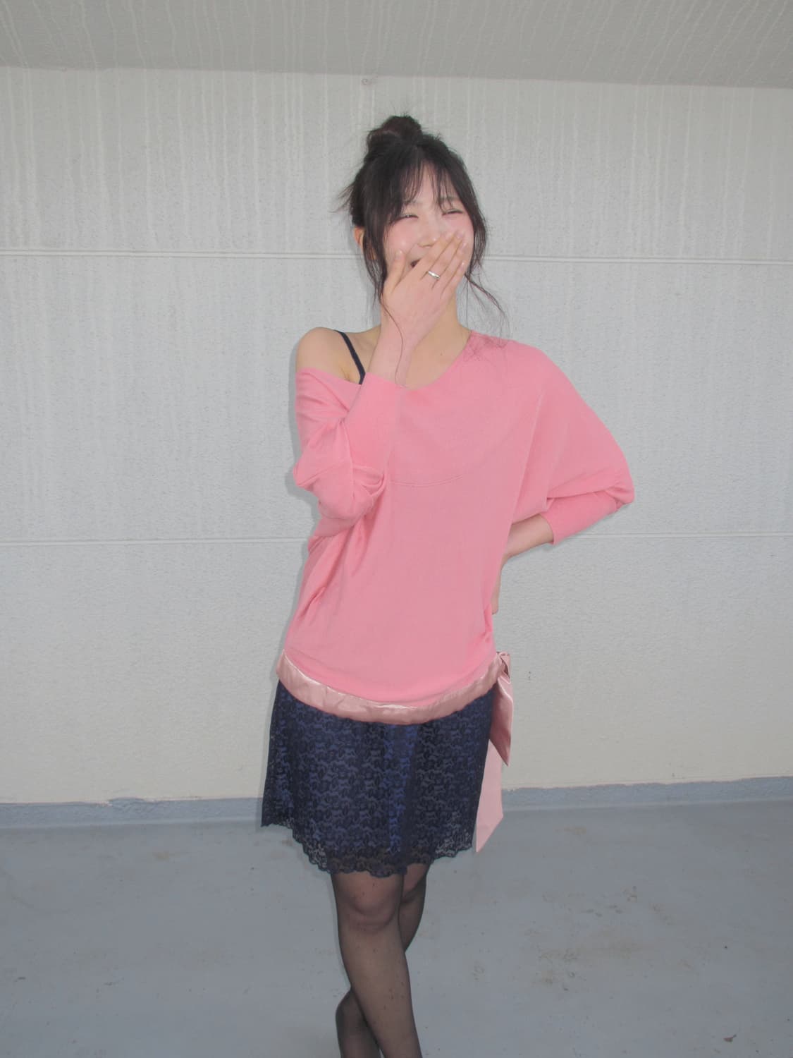 Indivi ribbon knit 상품이미지6