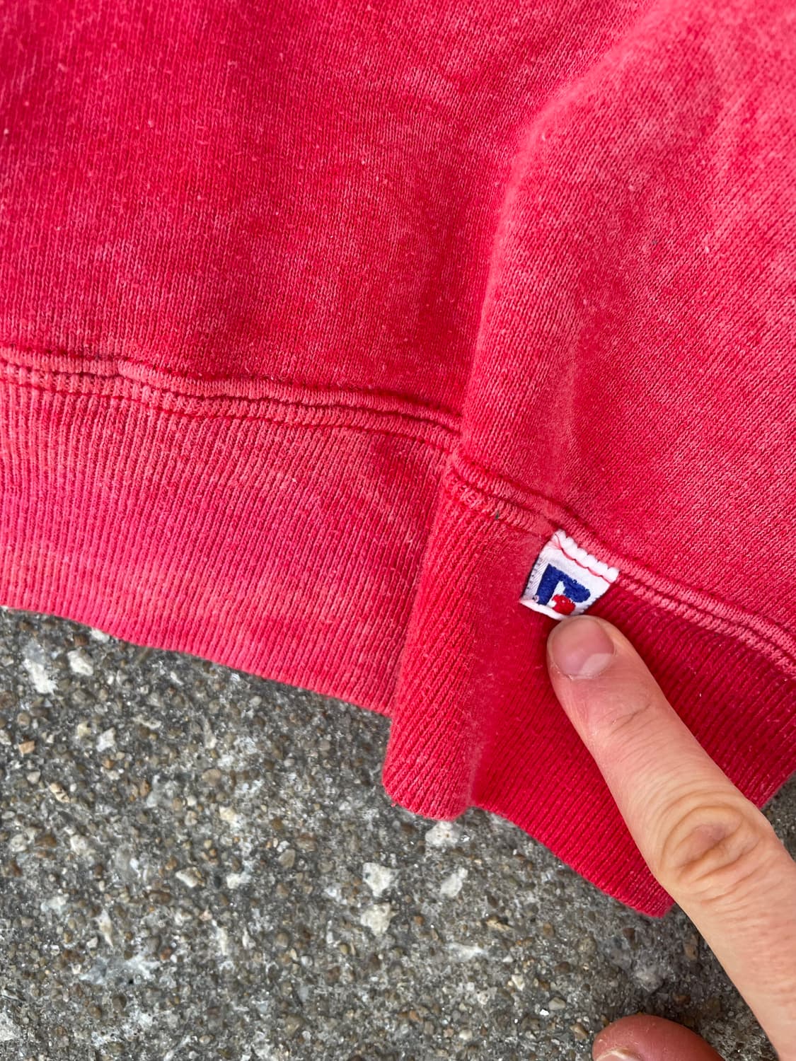 90s Russell Athletic faded sweatshirt 상품이미지6