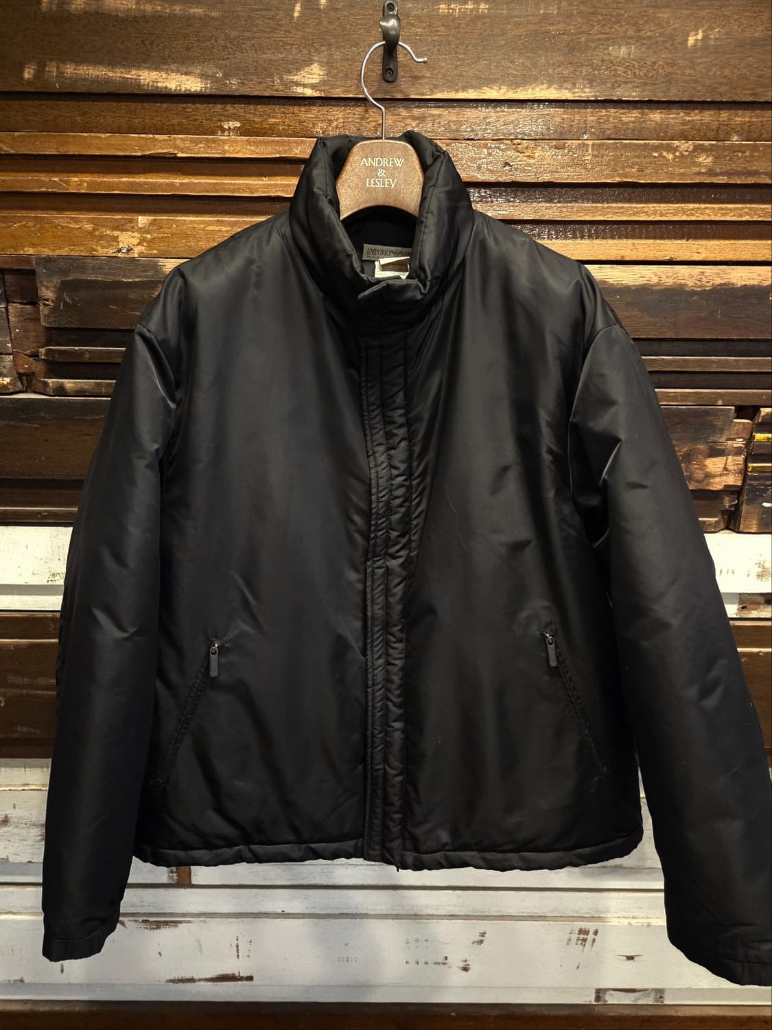 90'S 엠포리오 아르마니 푸퍼자켓 상품이미지1