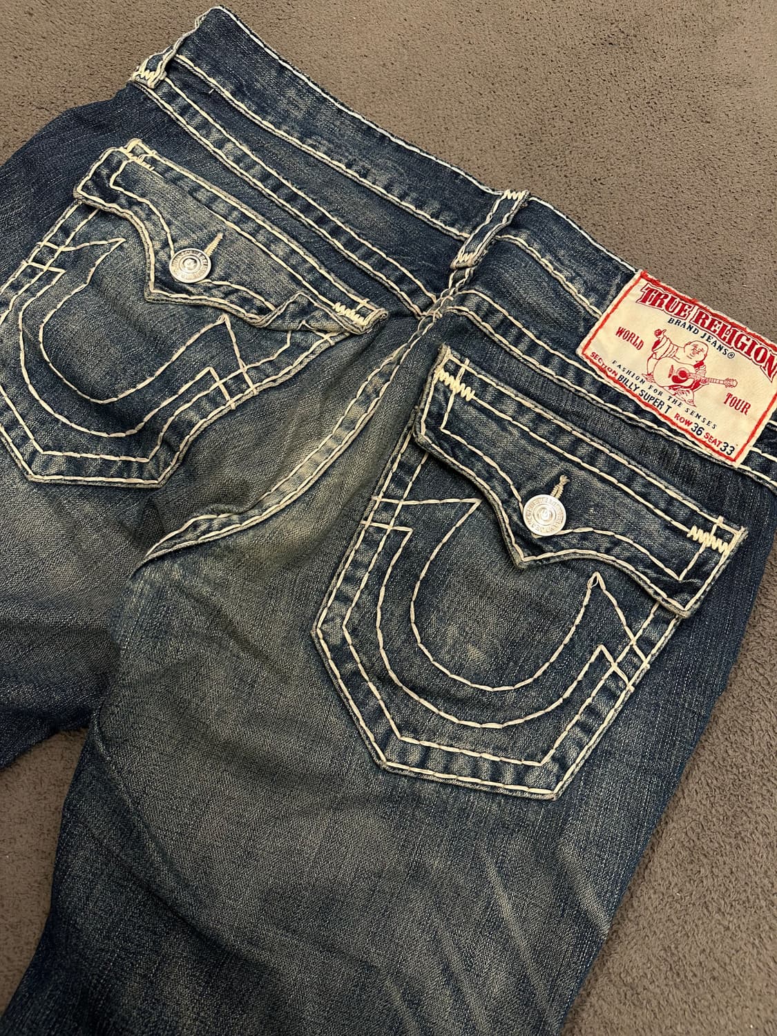 트루릴리젼 빌리 슈퍼 부츠컷 데님 처분  상품이미지4