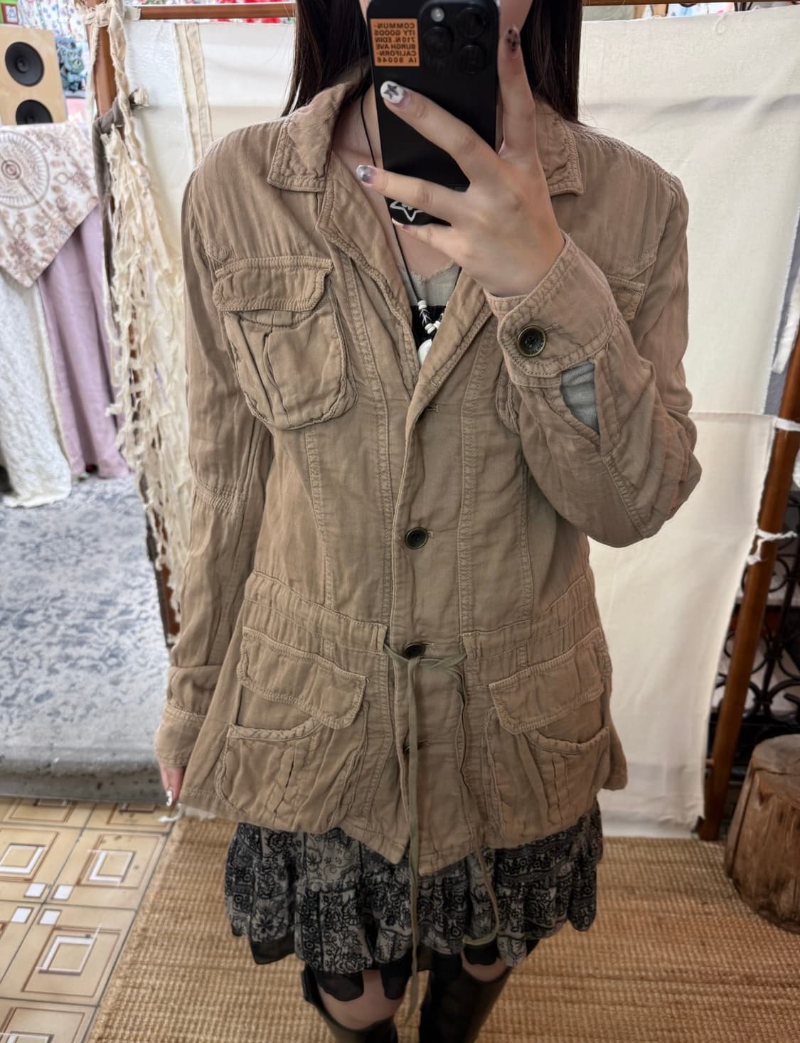 dkny jeans natural jacket 상품이미지2