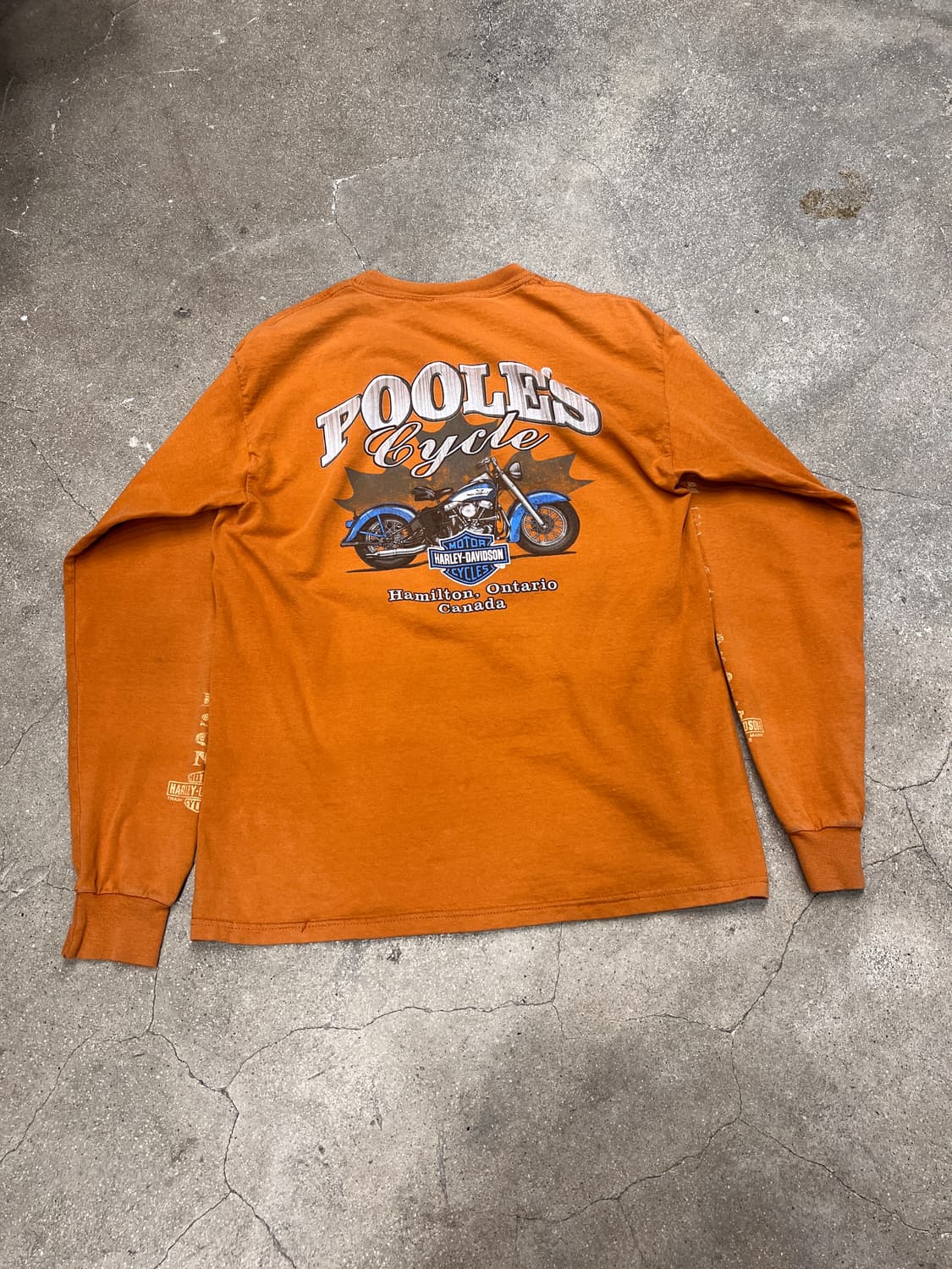 할리데이비슨 헤밀턴 롱슬리브 M 상품이미지2