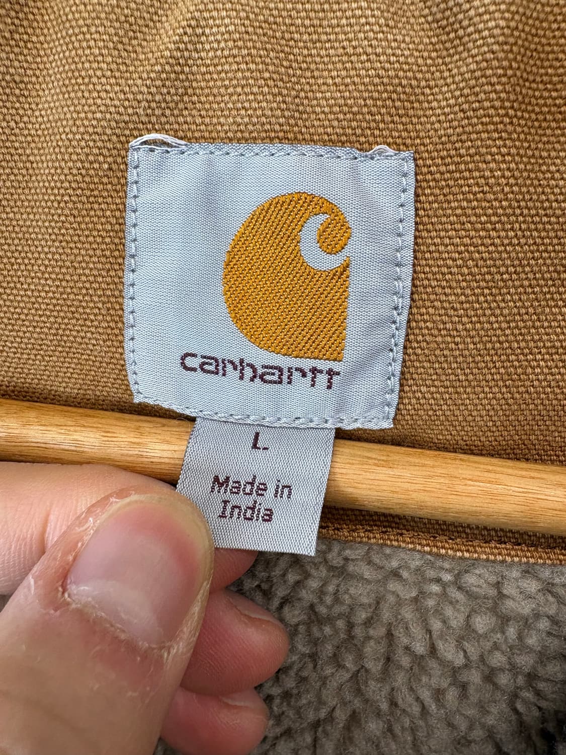 칼하트 오리지날 바틀렛 워크자켓 브라운 상품이미지9