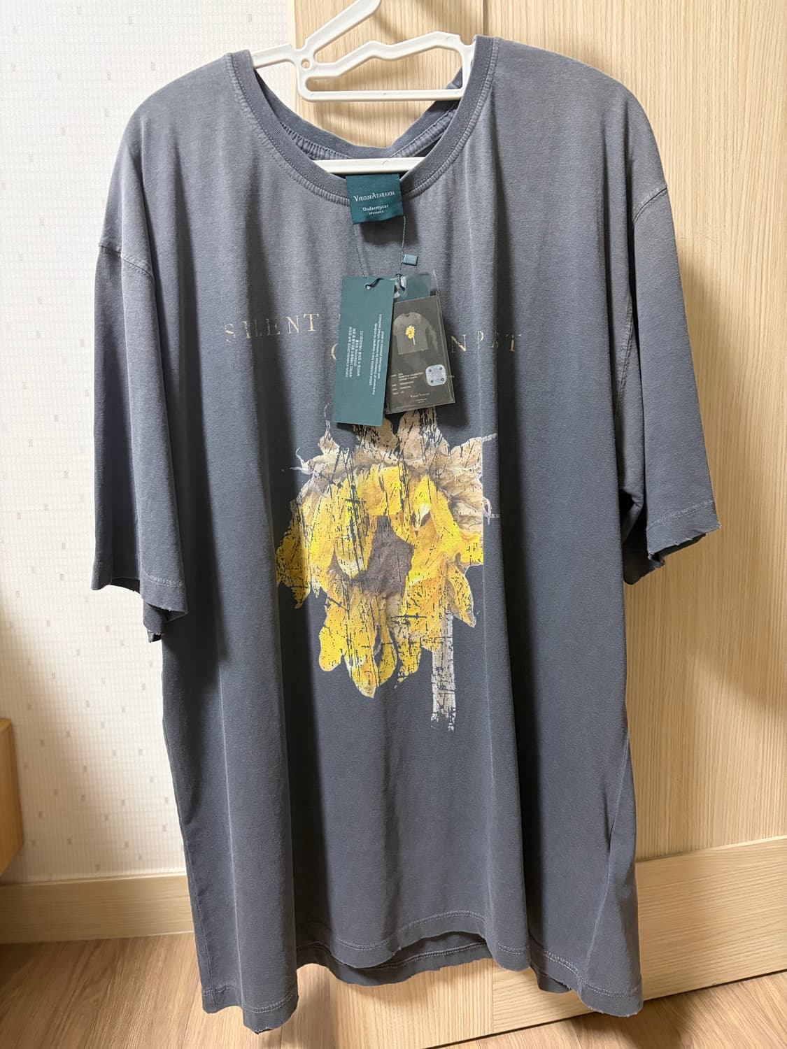 언더마이카 25ss 골든패스트 플라워 반팔 1사이즈 상품이미지2