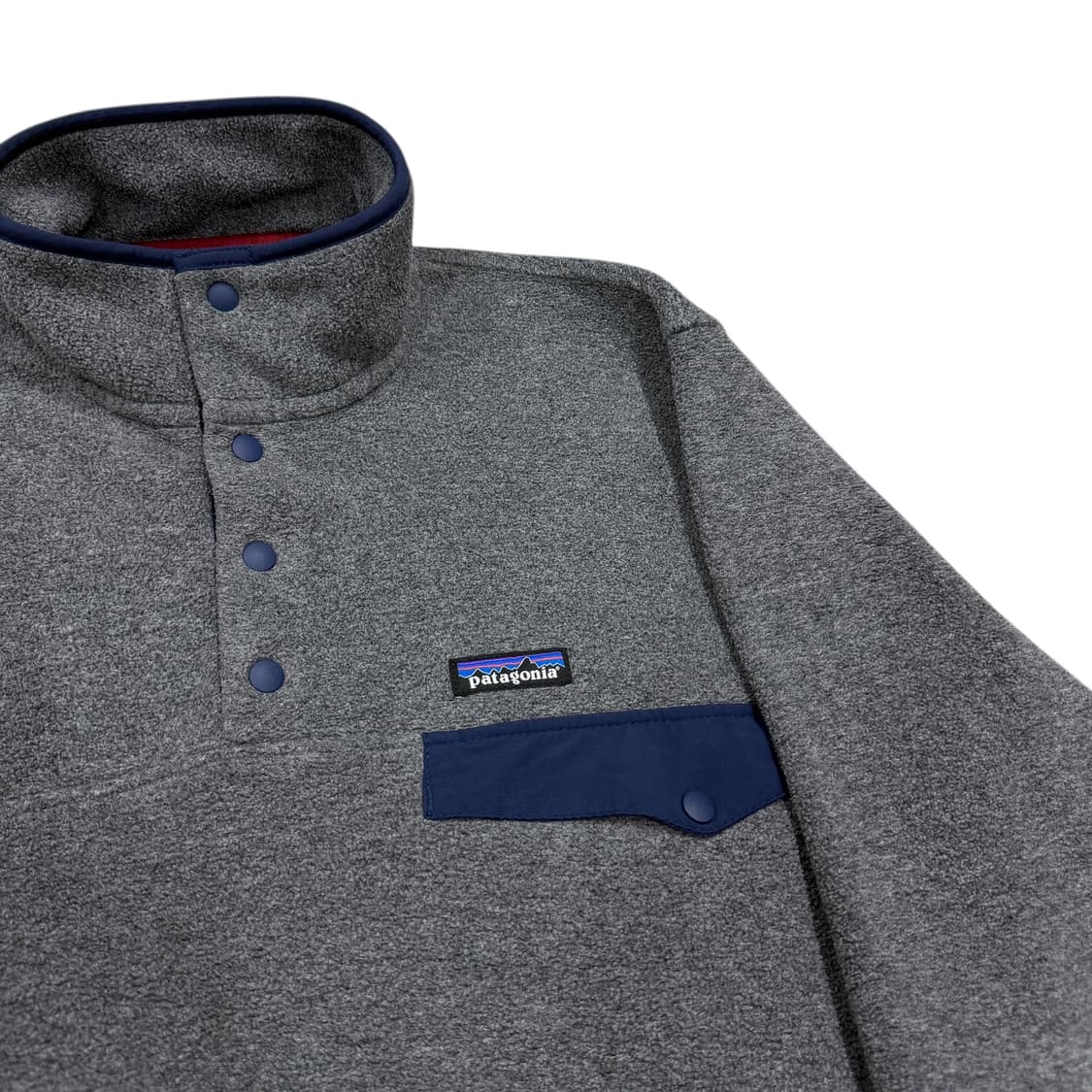 파타고니아 라이트웨이트 신칠라 스냅티 플리스 풀오버 니켈 블루 M 상품이미지2