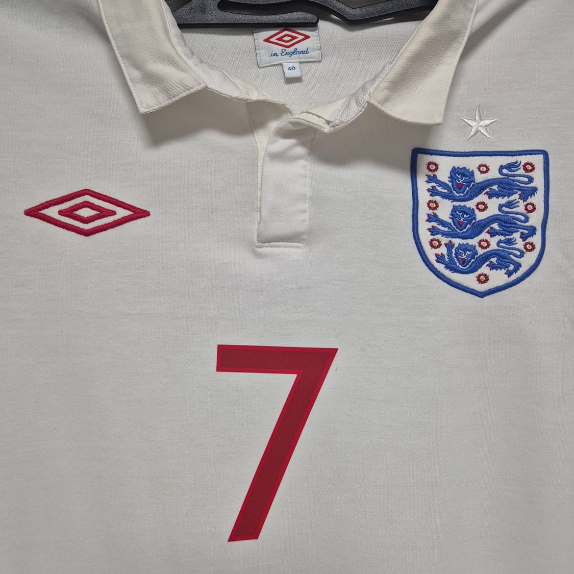 10/12 잉글랜드 베컴 40 (긴팔) 상품이미지3