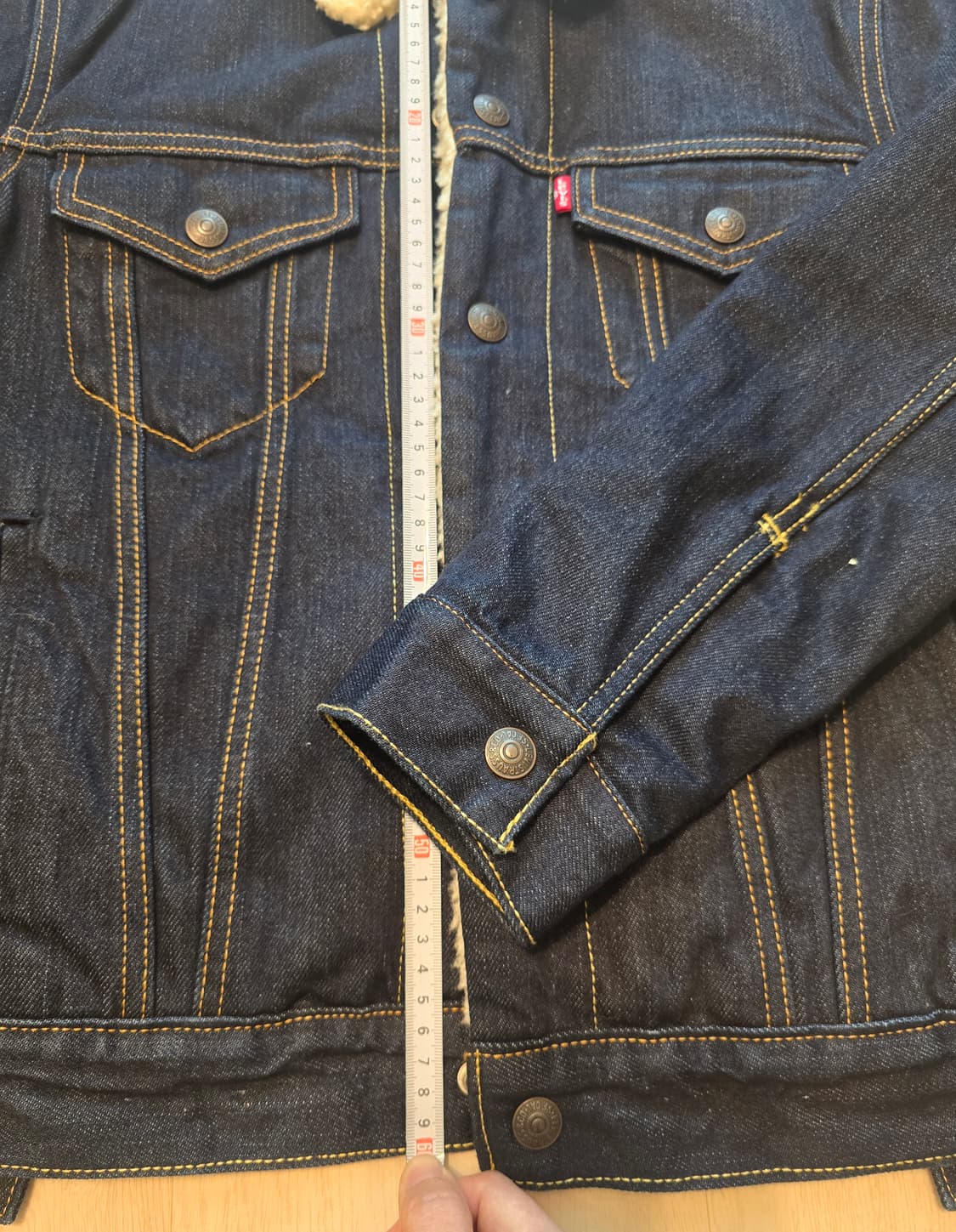 리바이스 양털 쉐르파 데님 자켓 상품이미지6