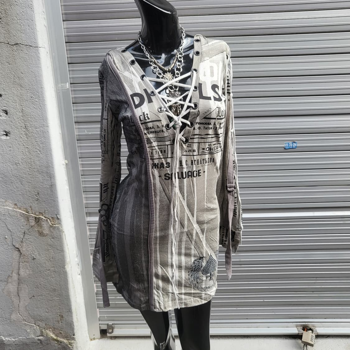 salvage long-sleeved one-piece  상품이미지2