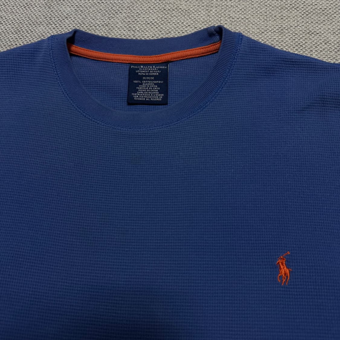 폴로 랄프로렌 와플 롱슬리브 상품이미지2