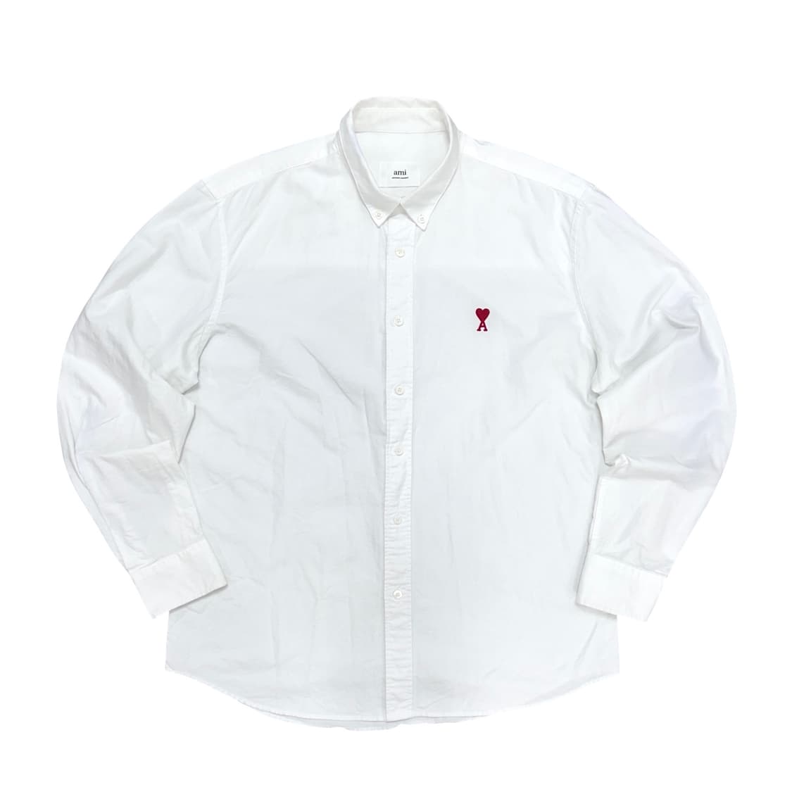 아미 스몰포니 화이트 옥스포드 셔츠(41) 상품이미지1