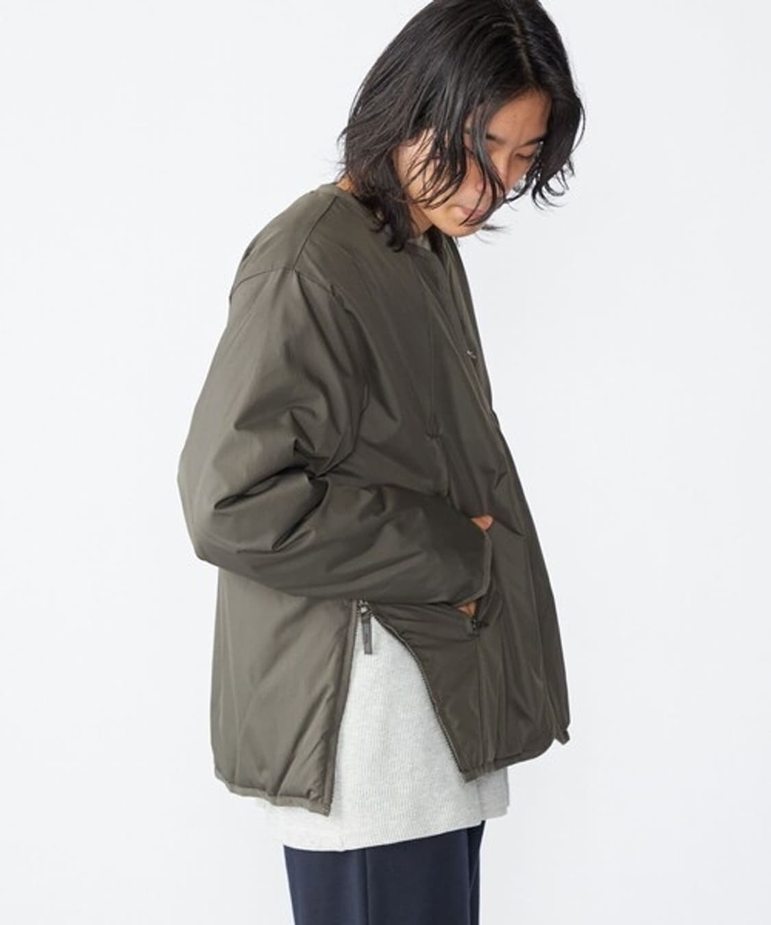 Wildthings x taion x ships 다운 블루종 상품이미지8